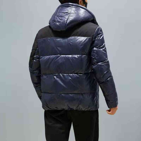 

men's down & parkas winter coats coat hooded zippers white duck goose outdoor warmth ultra light jacket padded down parka coat 20ss s w, Black