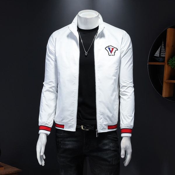 

fashion jacket 20 autumn men's heavy industry embroidery casual 2021, Black;brown