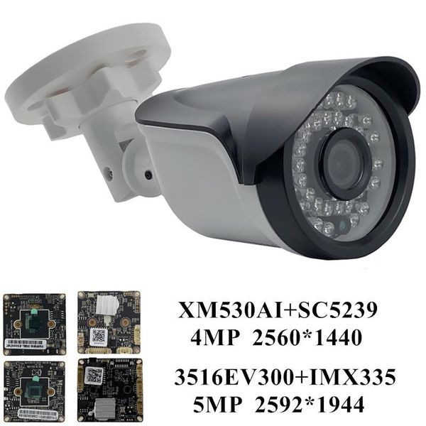 

camera h.265 3516ev300+imx335 2592*1944 xm530+sc5239 2560*1440 36 leds irc onvif xmeye p2p motion detection cameras ip