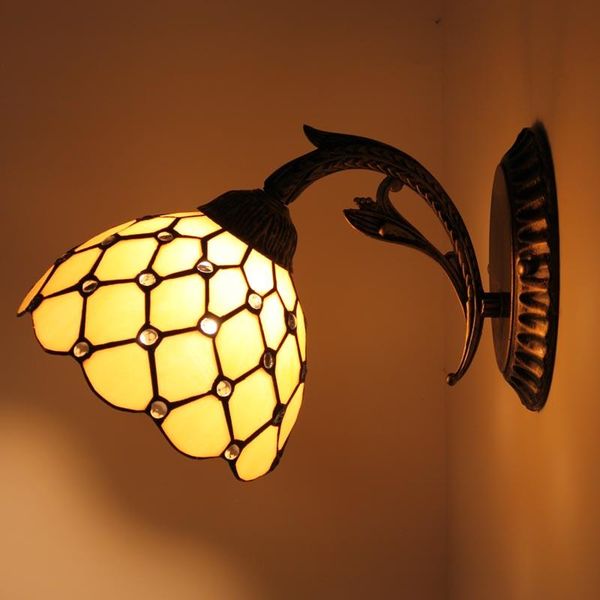 

wall lamp yi xuan european style and modern simple bedside aisle lights room lens headlight 0830w-b