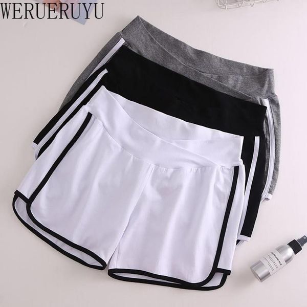 

women's shorts summer 2021 fashion casual black sweat women clothing high waisted baggy wide leg harajuku pants comfortable, White;black