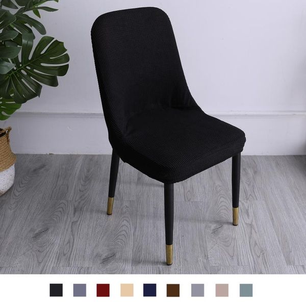 

elastic fabric dining chair cover room kitchen wedding banquet party seat covers