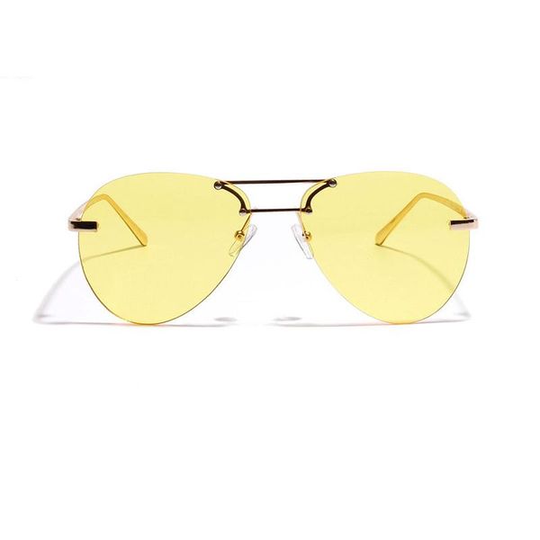 

sunglasses 2021 women men with vintage metal and big frame, White;black