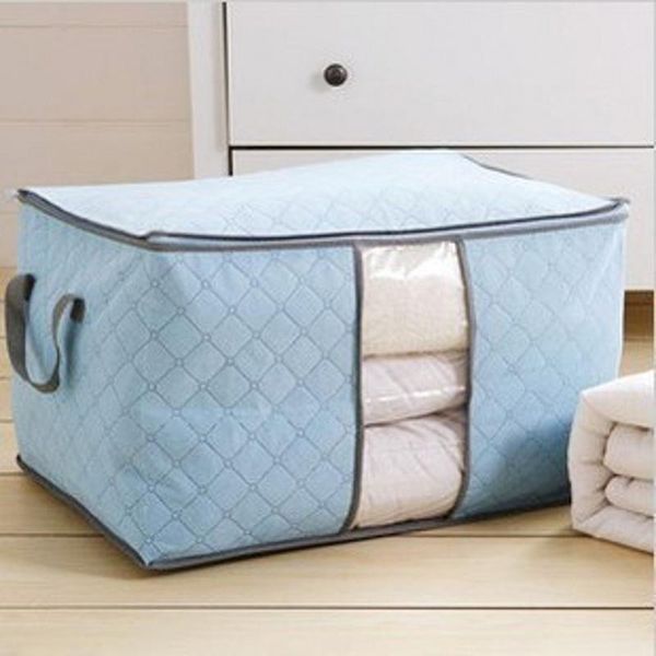 

clothes quilt storage bag blanket closet sweater organizer box sorting pouches cabinet container travel home drop bags