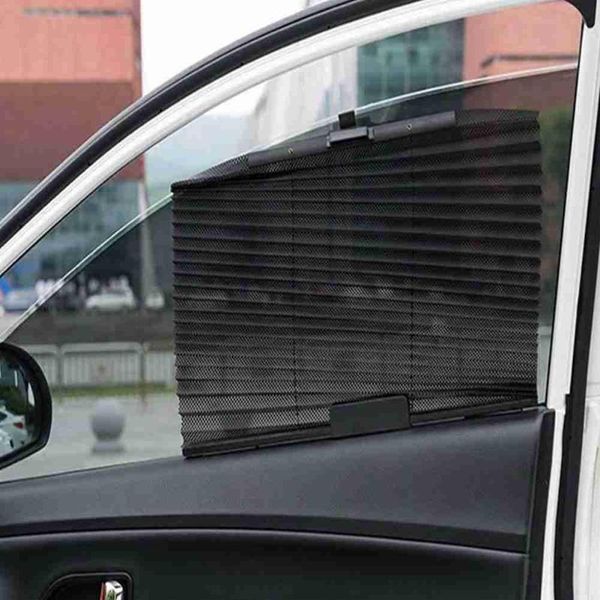 

car sunshade uxcell retractable auto side window sunshades 45/50/56/58cmx125cm sun shade visor roller blind summer protection film