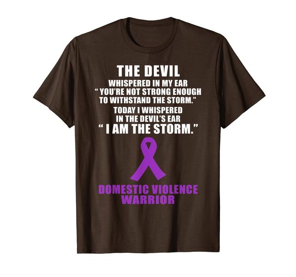 

I Am The Storm Domestic Violence Warrior Shirt, Mainly pictures