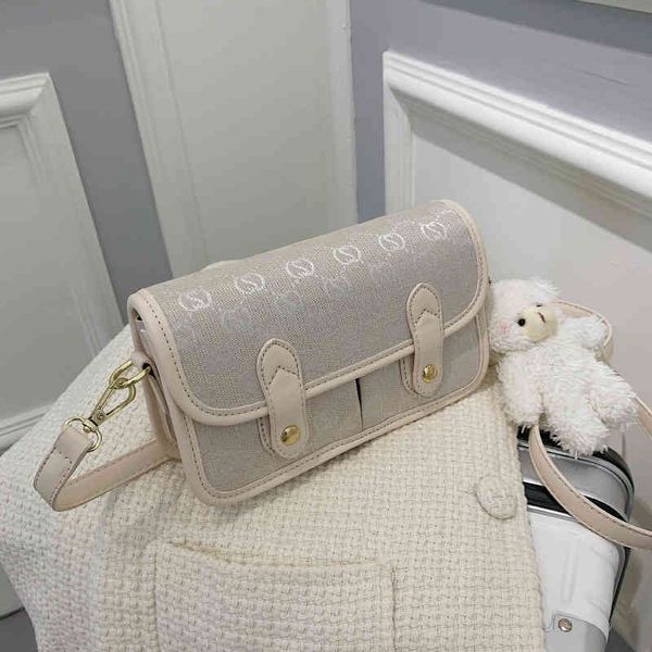 

simple women's bag new style single shoulder messenger small square check texture leisure purses black friday