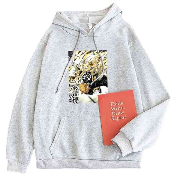 

hoodie japanese anime ghost blade student creative, Black