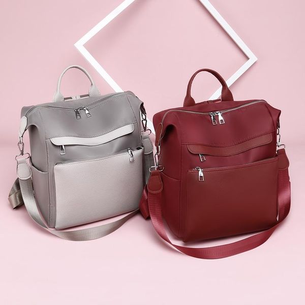 

outdoor bags backpack female 2021 korean version of large-capacity ladies wild multifunctional anti-theft travel