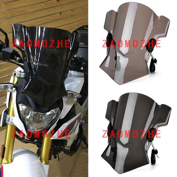 

motorcycle windshield moto sport touring racing windscreen shield screen with mounting bracket for g310gs g310r 2021