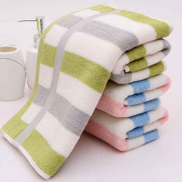 

towel colorful plain 32 strands thick gift couple supermarket