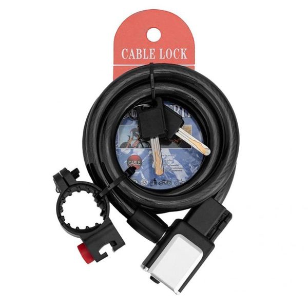 

bike locks anti-scratch 1 set sturdy bold lock cable lightweight solid for outdoor
