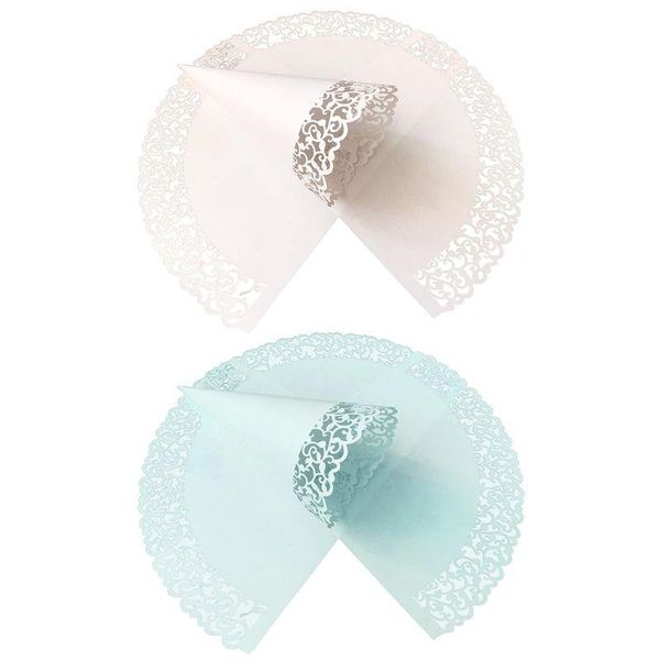 

party decoration 50pcs laser cut vine lace laying petal candy wedding favors confetti cones paper cone supplies gifts