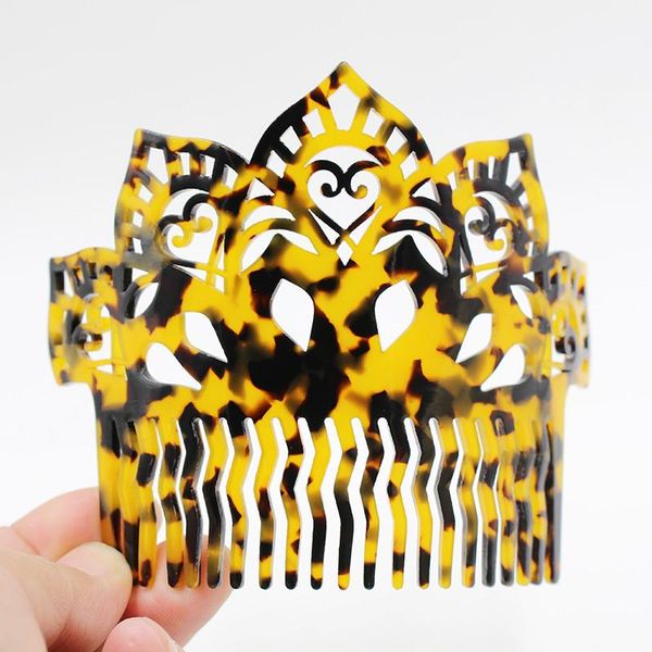 

headpieces hair comb acetic acid plate a variety of color fashionable female holiday party headdress decoration, Silver