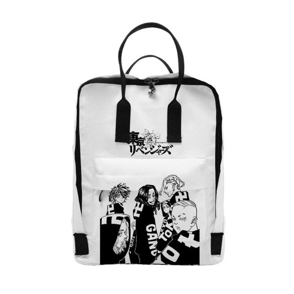 

backpack tokyo revengers 3d printing vertical square fashion trend handbag 2
