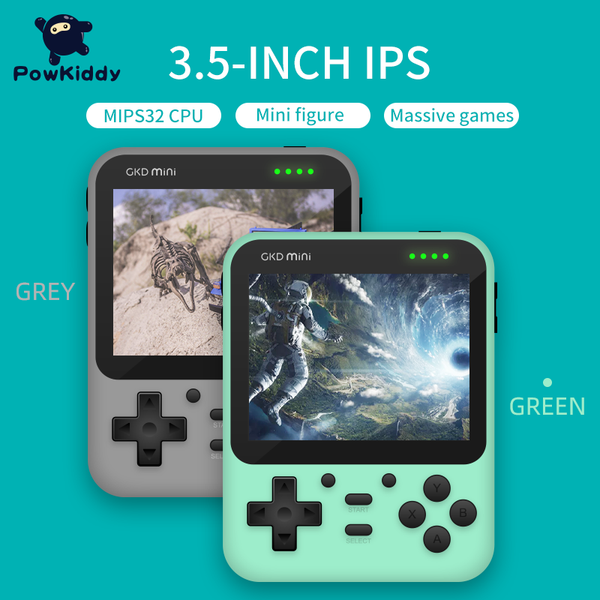 

boutique gift gkdmini3.5-inch ips nostalgic retro handheld game console gba controller arcade supports most ps games portable players