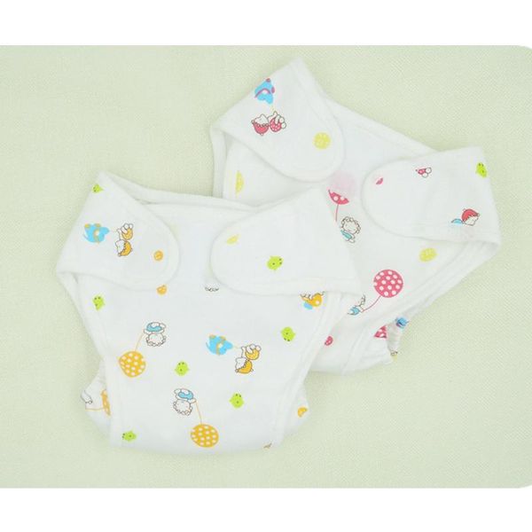 

cotton baby nappies diaper reusable washable cloth diapers nappy cover waterproof born traning panties pocket