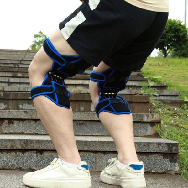 

elbow & knee pads 1 pair hiking running fitness pad protectors g66, Black;gray