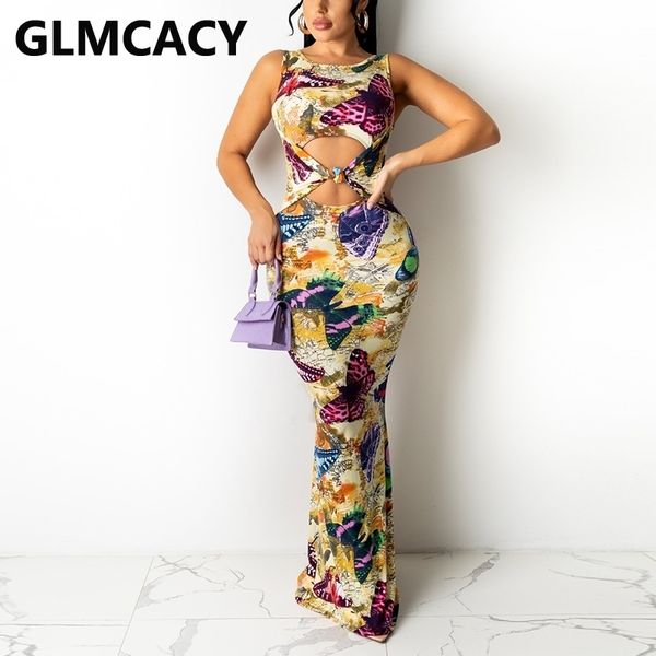 

sleeveless casual summer cut out elegant party maxi dress 210702, Black;gray