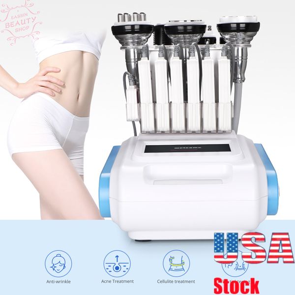 

new arrival 8 in 1 unoisetion cavitation 40k slimming vacuum rf cold hammer led laser fat loss machine