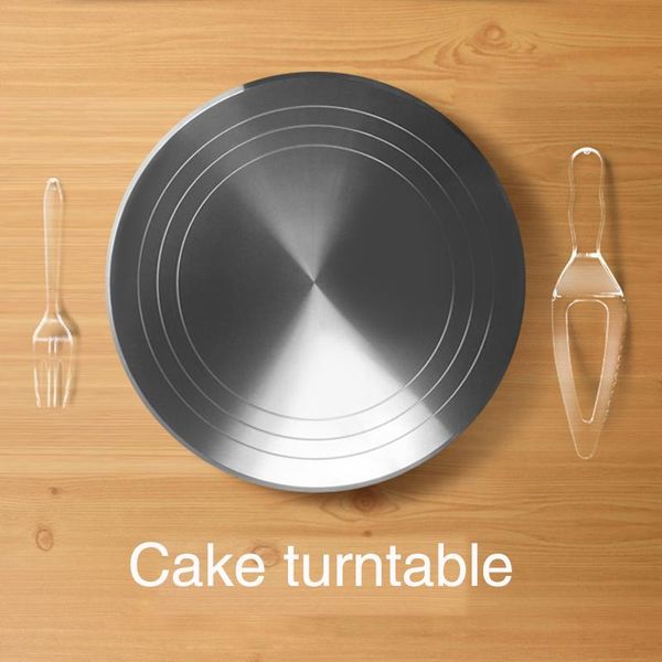 

baking & pastry tools 304 stainless steel decorating rotating table cake turntable kitchen gadgets 10 inch