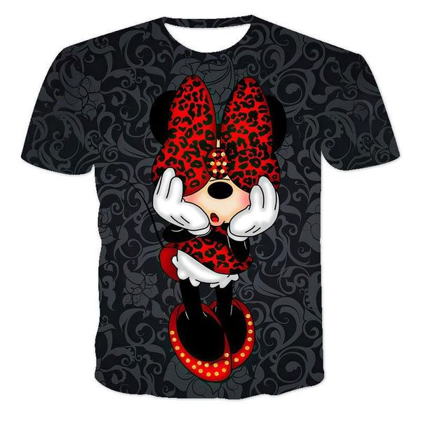 

men's t-shirts 2021 latest summer men and women 3d printing t-shirt cute anime cartoon pattern oversized street casual wear top, White;black