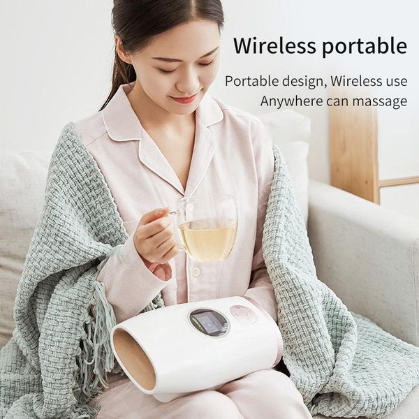 

electric massagers jinkairui heated hand massager physiotherapy equipment pressotherapy palm massage device air compression finger spa press