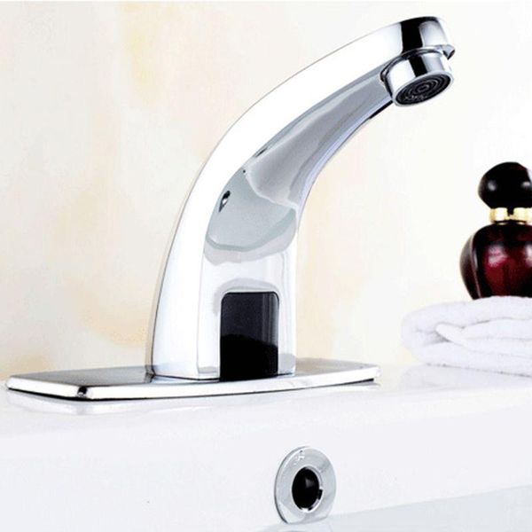 

1 set infrared sensor faucet automatic sink sensor faucets inductive water tap 77uc