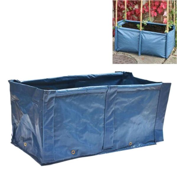 

planters & pots rectangular planting bag garden growing bags with shaping rod nursery pot