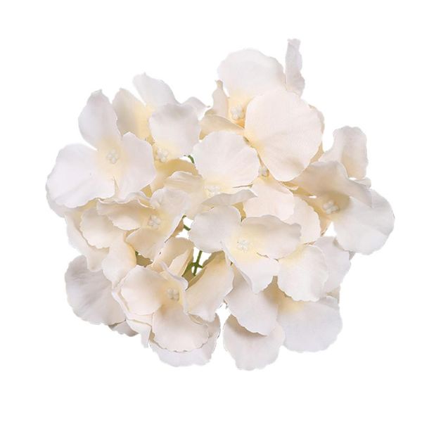 

decorative flowers & wreaths 12pcs/pack centerpiece artificial bouquet floral home living room el diy fake hydrangea head wedding party bedr
