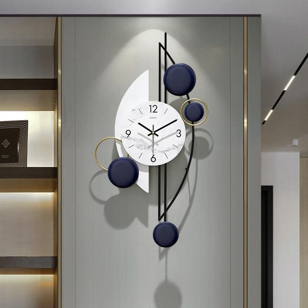

wall clocks art deco clock household modern simple home decoration living room decorations geometric elements handmade