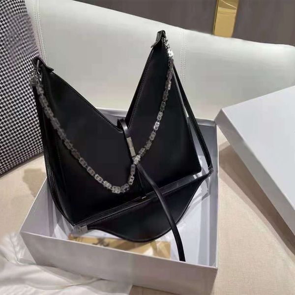 

fashion ladies chain armpit shoulder bags leather large capacity portable messenger bag luxury designer wallet with box
