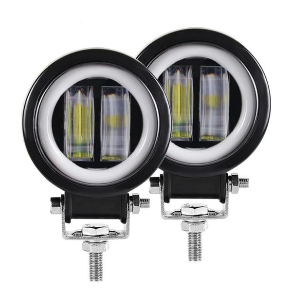 

car headlights led work light off-road vehicle fog 20w with aperture angel eye