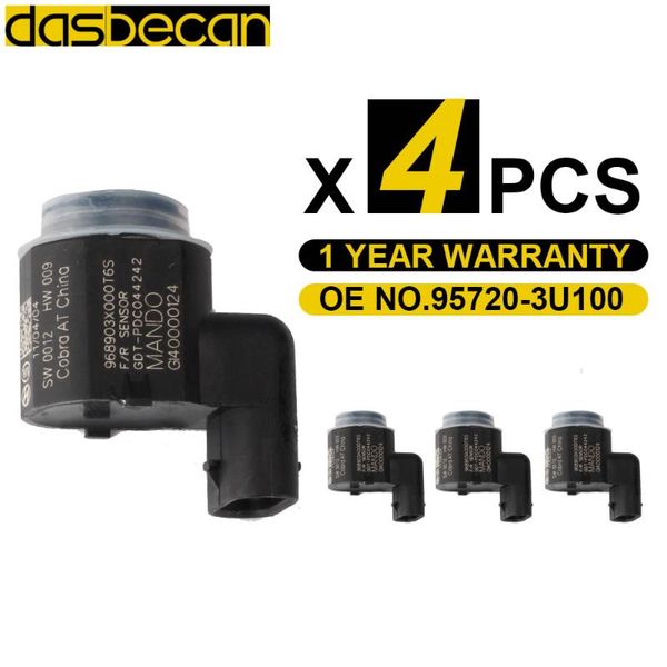 

car rear view cameras& parking sensors 4pcs auto ultrasonic bumper reversing assist pdc sensor for kia 2010-2021 95720-3u100 4ms271h