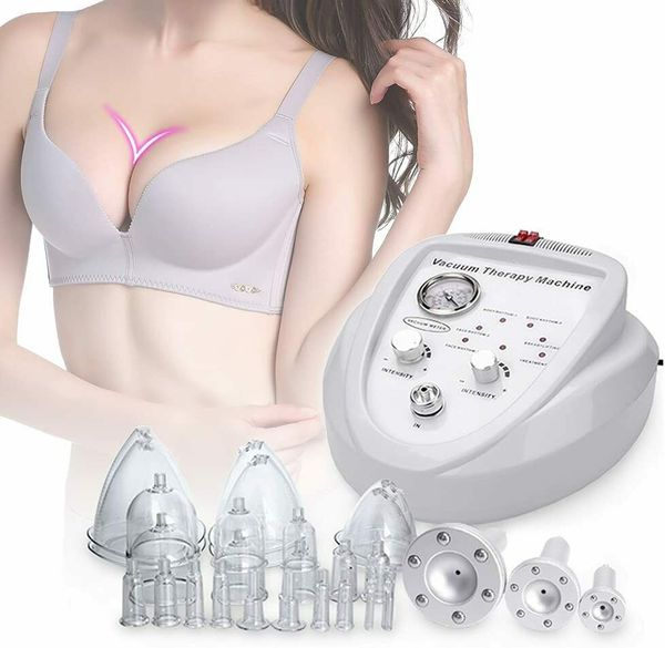 Equipamento portátil Slim Terapia Vacuum Therapy Cellulite Bbl Cupping Machine para levantamento de bunda de guasha para apertar a pele, aumento de mama