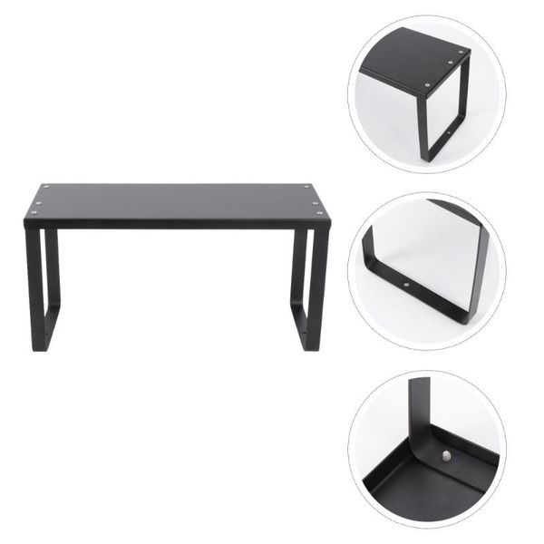 

hooks & rails storage rack kitchen study cabinet organizer countershelf holder