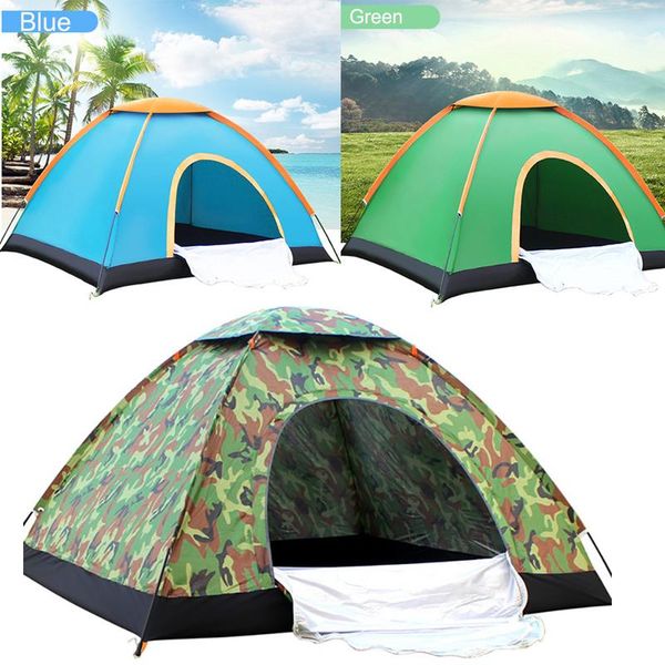 

outdoor tents protable camping beach tent waterproof for sun shelter,travelling,hiking large space 1 - 2 person and shelters