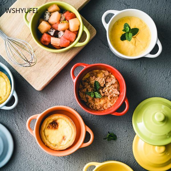 

japanese creative ceramic melting cheese small bowl baby pot steamed egg mini milk coffee making jam kitchen supplies bowls