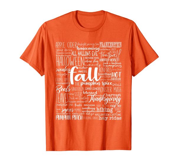 

Everything I Love About Fall Collage T-Shirt Gift Idea, Mainly pictures