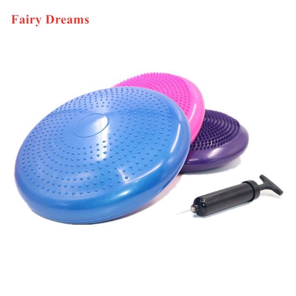 

inflatable thicken yoga mat massage point foot fitness exercise equipment gym board ball balls