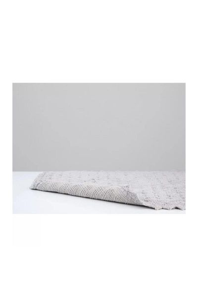 

bath mats garnet gray cotton double mat set stk-10157