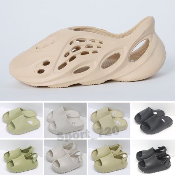

childrens infant kan wester shoes bone baby black slides big kids summer slippers sandals foam toddlers desert sand resin beach boy girl