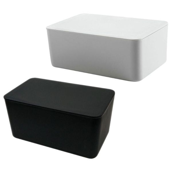 

tissue boxes & napkins 2pcs deskwet cases with cover stylish sealed storage #h20