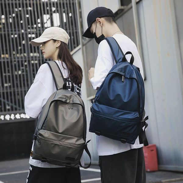 

backpack backpacks for 2021 fashion casual style ladies solid color men's back pack teenager school girl