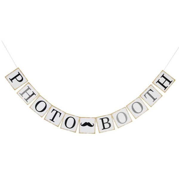 

party decoration wedding bunting banner po booth garland props anniversary bridal