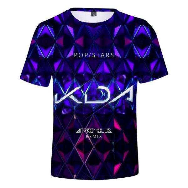 

men's t-shirts game kda the baddest 3d print t shirt women men summer fashion o-neck short sleeve funny tshirt harajuku graphic tee, White;black