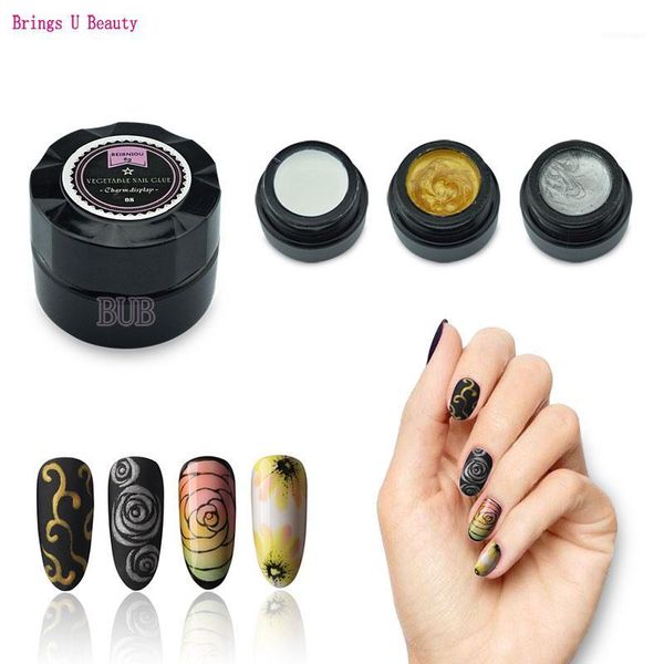 

colors uv paint gel 3d nail art color draw painting acrylic tip diy art1, Red;pink