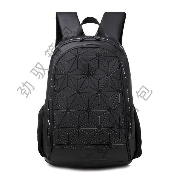 

designer new diamond bag geometric men's leisure sports backpack 9fsv