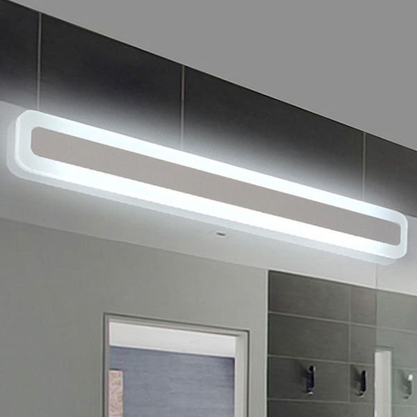 Lampada da parete 12//18/24/28/36W Luci da specchio Trucco moderno Spogliatoio Bagno Lampada a led Illuminazione domestica