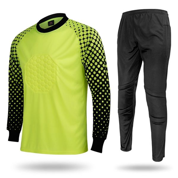 

new goalkeeper suit football longmen shirt goalkeeper's shirt can be printed, Gray
